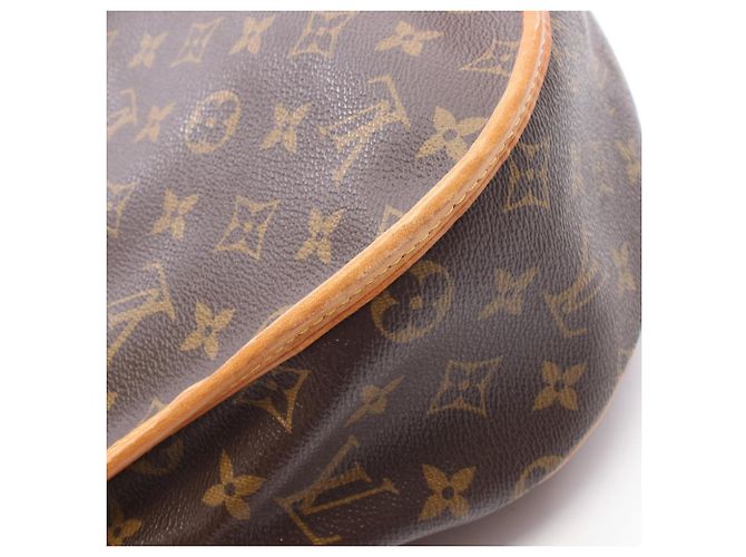 Bolsa de Ombro Louis Vuitton Menilmontant MM Marrom - vista 9