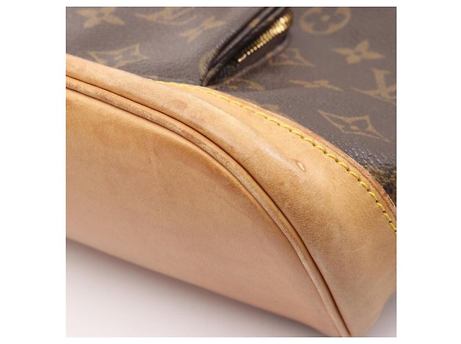 Zaino Louis Vuitton Montsouris MM Marrone - vista 7