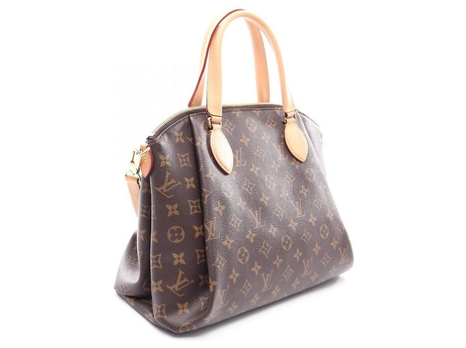 Borsa 2-Way Louis Vuitton Rivoli MM Marrone - vista 2