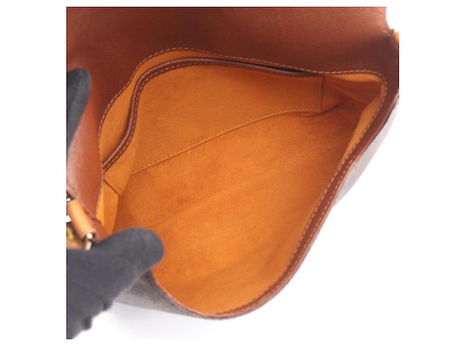 Borsa a Spalla Louis Vuitton Musette Tango Marrone - vista 3