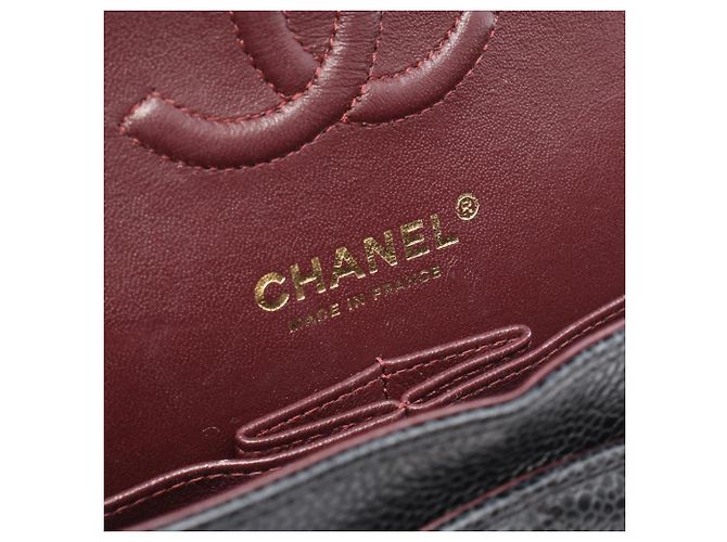 Borsa a tracolla Chanel Matelassé Double Flap Nero - vista 4