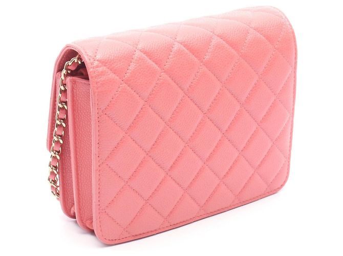 Borsa a Spalla Chanel Matelassé Rosa - vista 2