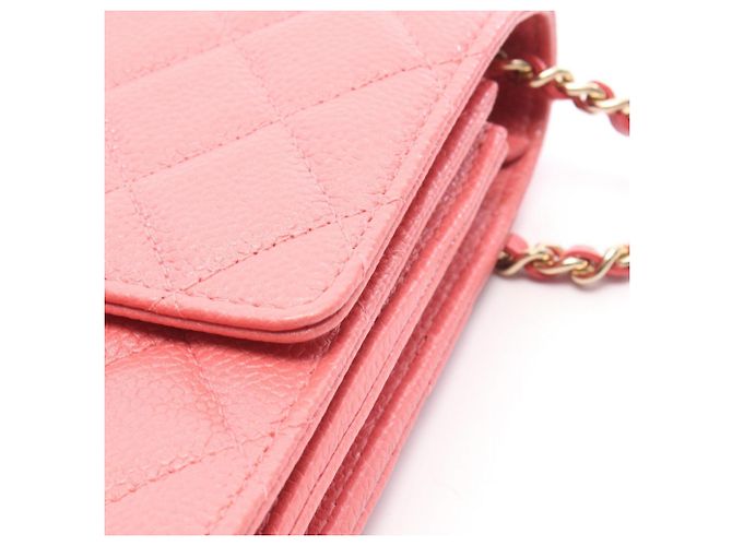 Borsa a Spalla Chanel Matelassé Rosa - vista 6