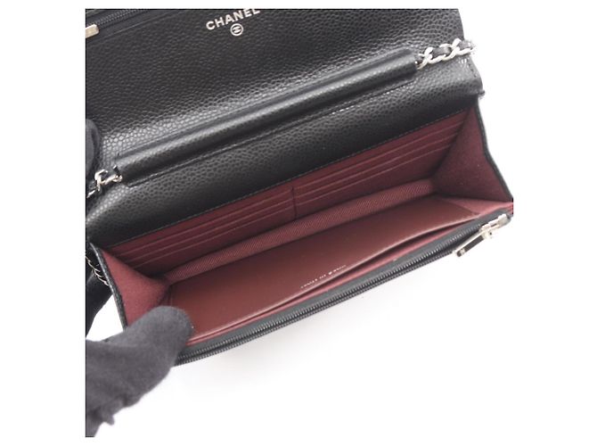 Borsa a Spalla Chanel Matelassé Nero - vista 3