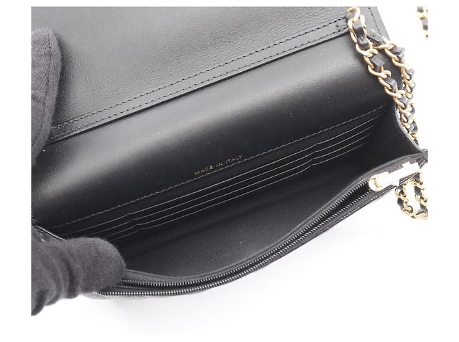 Borsa a Spalla Chanel Matelassé Nero - vista 3