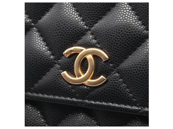 Borsa a Spalla Chanel Matelassé Nero - vista 7