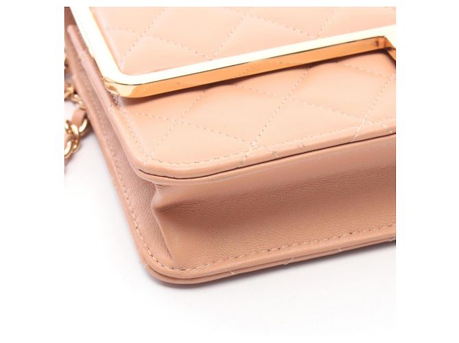 Borsa a Spalla Chanel Matelassé Rosa - vista 7