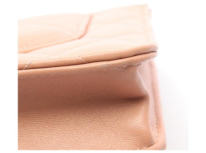 Borsa a Spalla Chanel Matelassé Rosa - vista 9