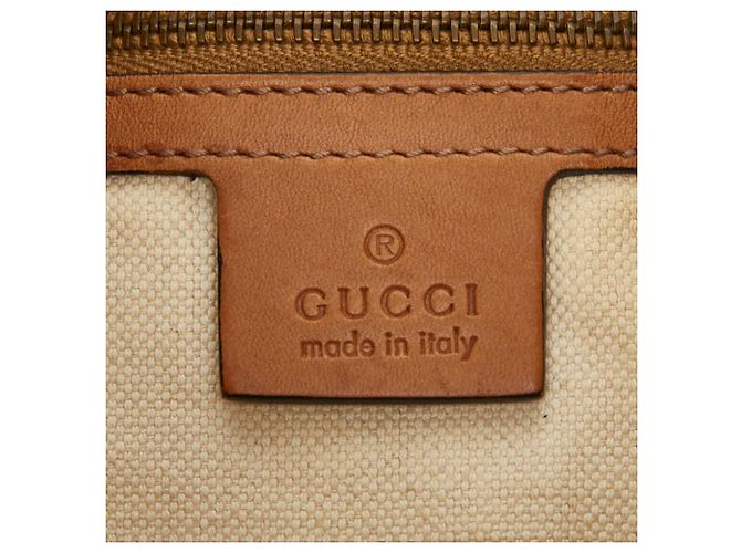 Borsa a tracolla Gucci GG Canvas Sherry Line Multicolore Beige - vista 9