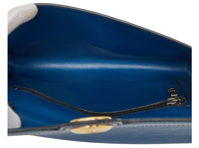 Borsa a tracolla Louis Vuitton Epi Pochette Arche Blu - vista 7