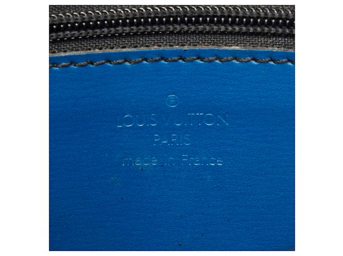 Borsa a tracolla Louis Vuitton Epi Pochette Arche Blu - vista 8