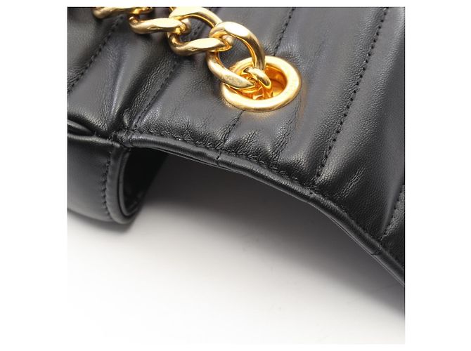 Céline Celine Monochrome Schultertasche Schwarz - Ansicht 6