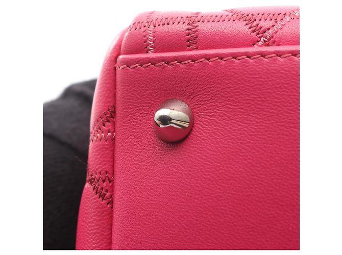 Christian Dior Dior Lady Dior Cannage Borsa 2-Way Rosa - vista 6