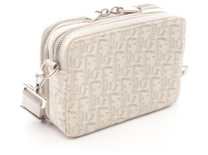 Borsa a tracolla Christian Dior Dior Oblique Crudo - vista 2