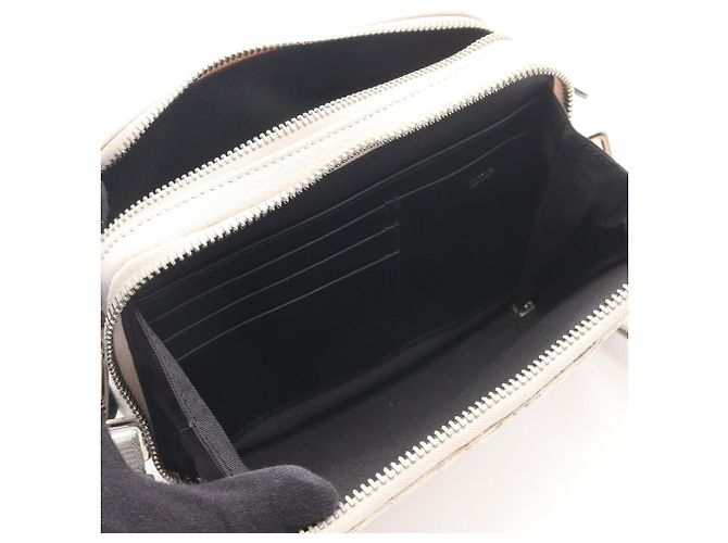 Borsa a tracolla Christian Dior Dior Oblique Crudo - vista 3