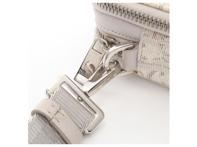 Borsa a tracolla Christian Dior Dior Oblique Crudo - vista 7