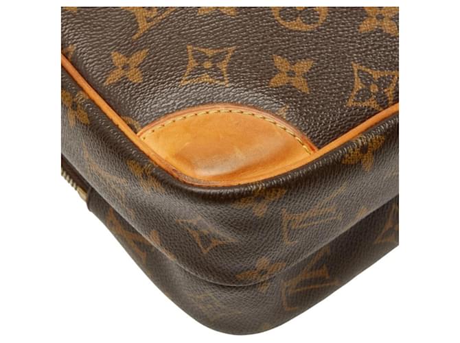 Borsa a tracolla Louis Vuitton Monogram Amazon Marrone - vista 7