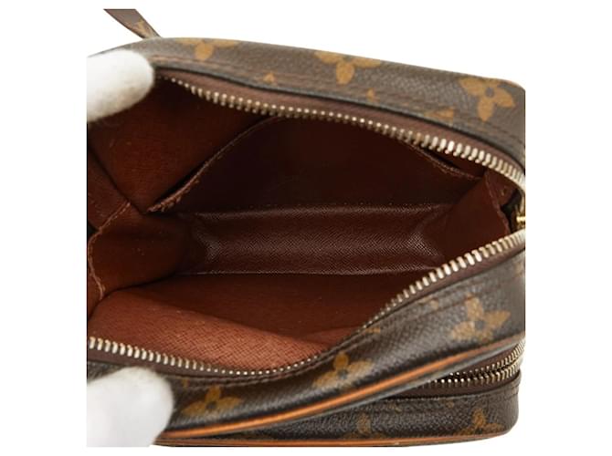 Borsa a tracolla Louis Vuitton Monogram Amazon Marrone - vista 9