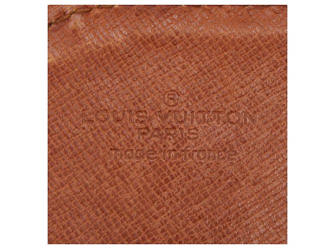 Borsa a tracolla Louis Vuitton Monogram Cartouchiere MM Marrone - vista 11