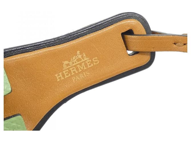 Hermès Borsa accessorio Oran Nano Hermes Verde chiaro - vista 3