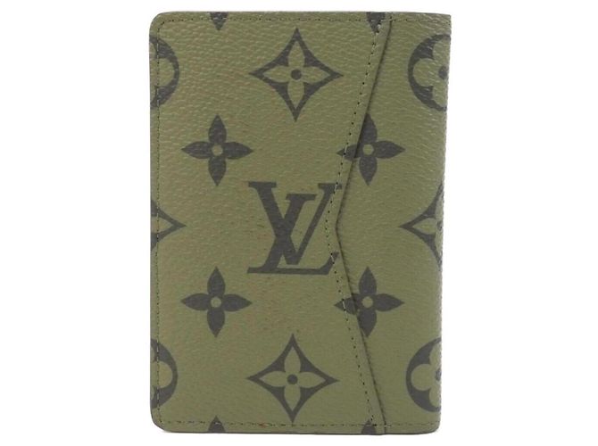 Louis Vuitton Monogram Tone Organizer de Poche Caqui - vista 2