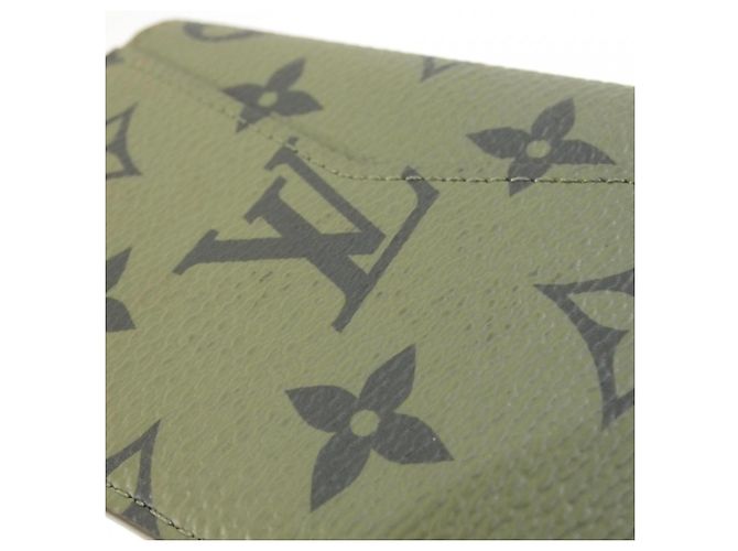 Louis Vuitton Monogram Tone Organizer de Poche Caqui - vista 3