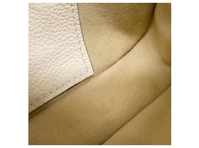 Borsa a tracolla Louis Vuitton Monogram Empreinte Wallet on Chain Ivy Beige - vista 7