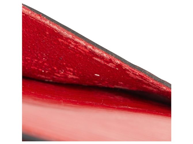 Borsa a Spalla Louis Vuitton Epi Solferino 45 Rosso - vista 10