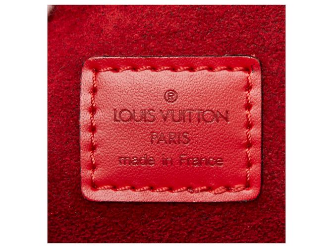 Borsa a Spalla Louis Vuitton Epi Solferino 45 Rosso - vista 13
