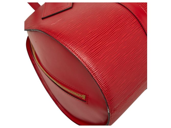Borsa a Spalla Louis Vuitton Epi Solferino 45 Rosso - vista 4