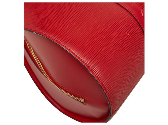 Borsa a Spalla Louis Vuitton Epi Solferino 45 Rosso - vista 6