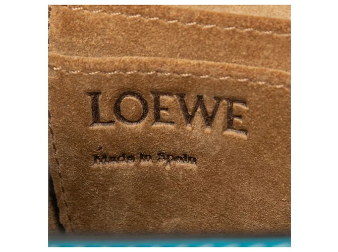 Loewe Gate Mini Floral Umhängetasche Blau Mehrfarben - Ansicht 5