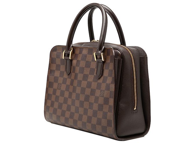 Louis Vuitton Marrone Damier Ebene Triana - vista 2