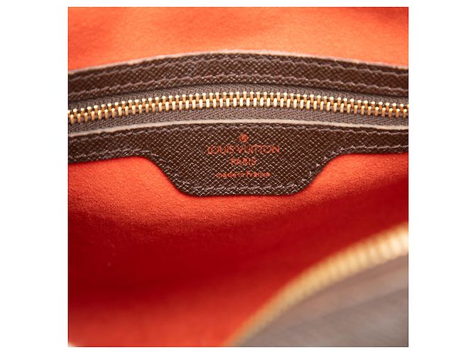Louis Vuitton Marrone Damier Ebene Triana - vista 5