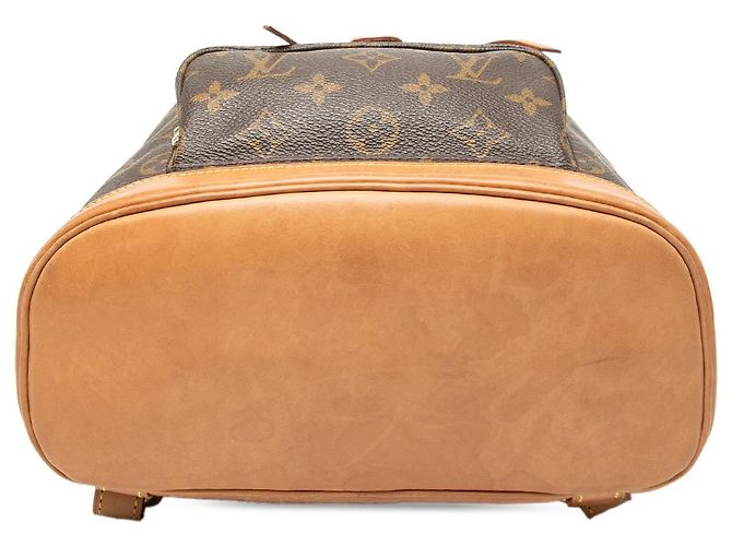 Louis Vuitton Marrom Monogram Montsouris MM - vista 3