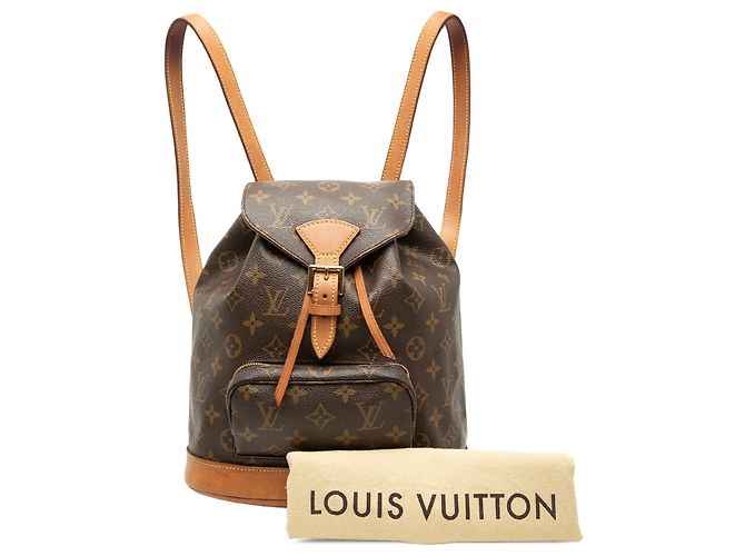 Louis Vuitton Marrom Monogram Montsouris MM - vista 8