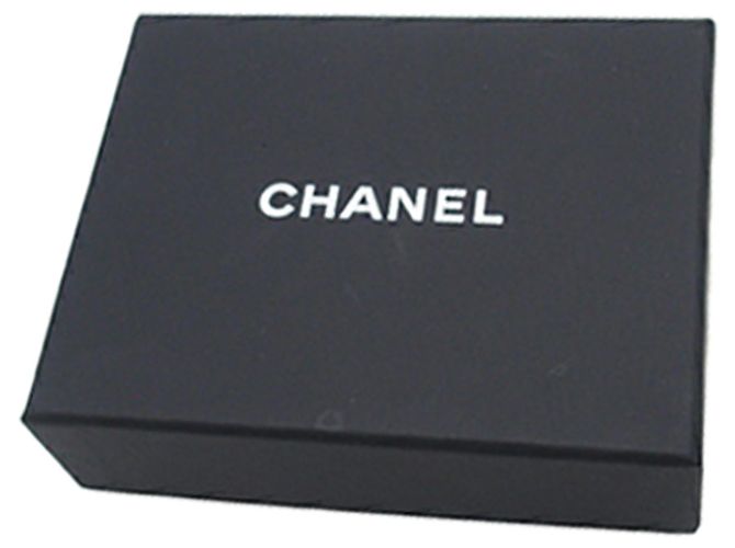 Chanel Silber CC Messing Anhänger-Halskette mit Strass und Kunstperlen - vista 12