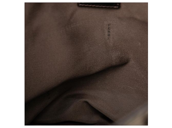 Fendi Zucchino Canvas Tote in Braun Dunkelbraun - Ansicht 7