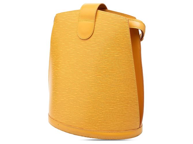 Louis Vuitton Yellow Epi Cluny Giallo - vista 2