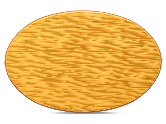 Louis Vuitton Yellow Epi Cluny Giallo - vista 3