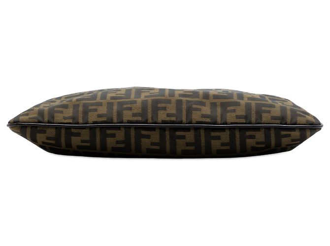 Fendi Marrone Zucca Canvas Crossbody - vista 3