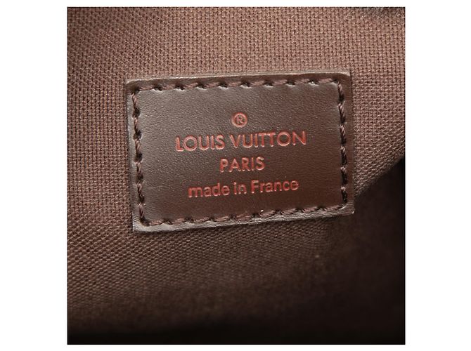 Louis Vuitton Pochette Damier Ebene Bosphore marrone - vista 5