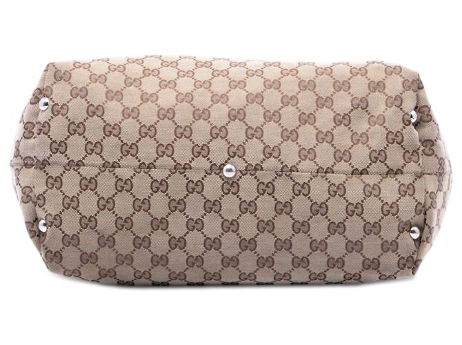 Gucci Beige GG Canvas Icon Bit Tote - Ansicht 3
