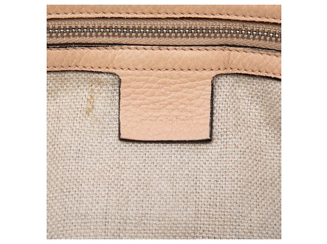 Gucci Beige GG Canvas Icon Bit Tote - Ansicht 6