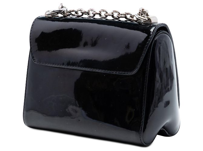 Louis Vuitton Black Vernis Monogram Twist PM Nero - vista 2