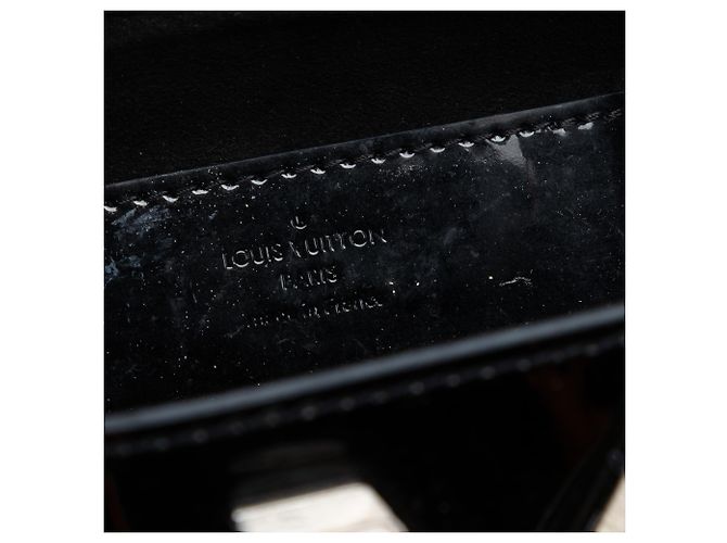 Louis Vuitton Black Vernis Monogram Twist PM Nero - vista 5