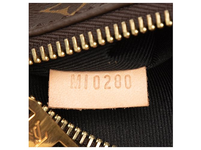 Bumbag Louis Vuitton Monogram marrone - vista 6