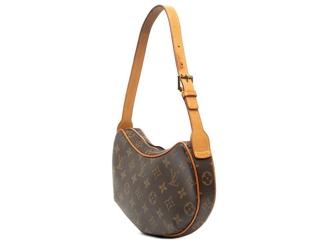 Louis Vuitton Marrone Monogram Croissant PM - vista 2