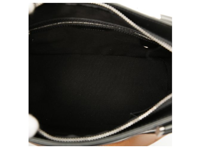 Louis Vuitton Gray Monogram Mat Stockton Marrone Grigio antracite - vista 4