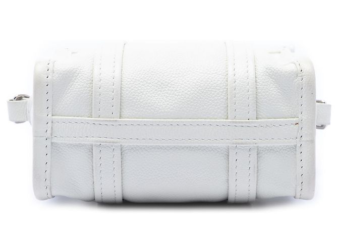 Borsa Bazar Balenciaga in agnello beige XXS - vista 3